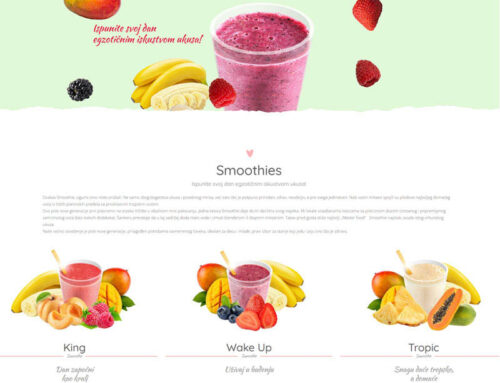 Smoothie MasterFood site