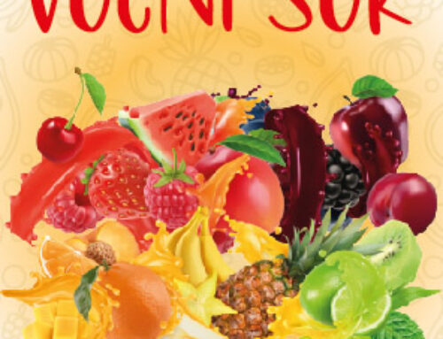 Fruit juice flyer