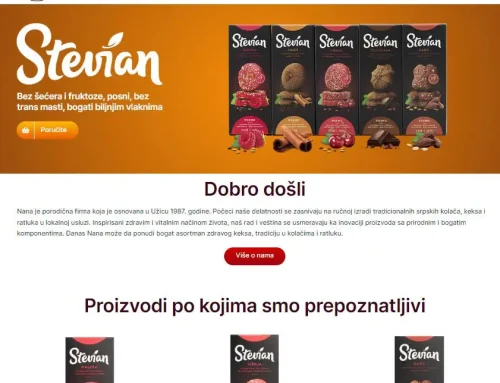 Nana.co.rs – prva prodavnica