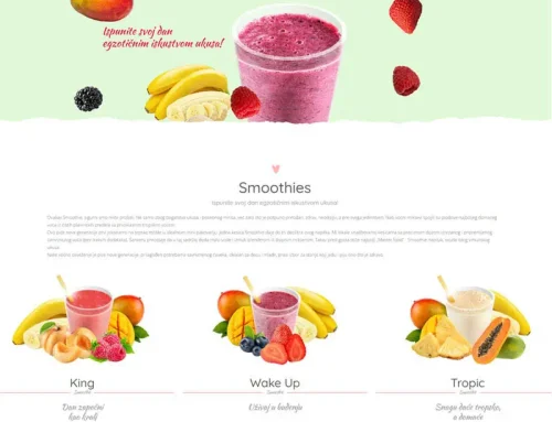 Smoothie MasterFood Website – smoothie.rs